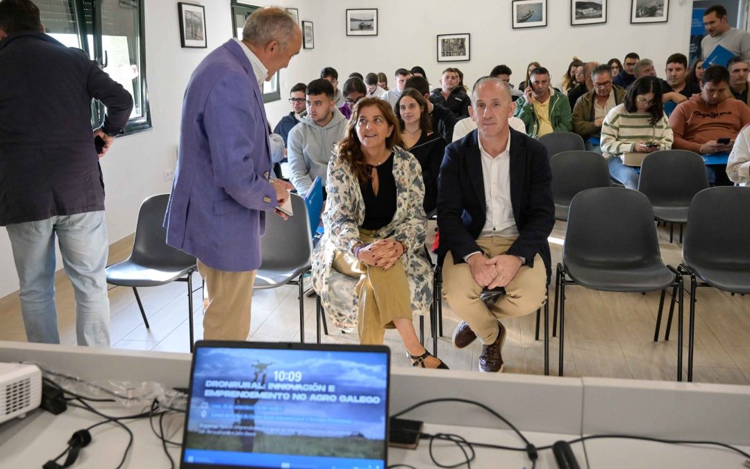 A Xunta destaca nun obradoiro do polo de emprendemento de Coristanco as posibilidades das novas tecnoloxías no ámbito rural