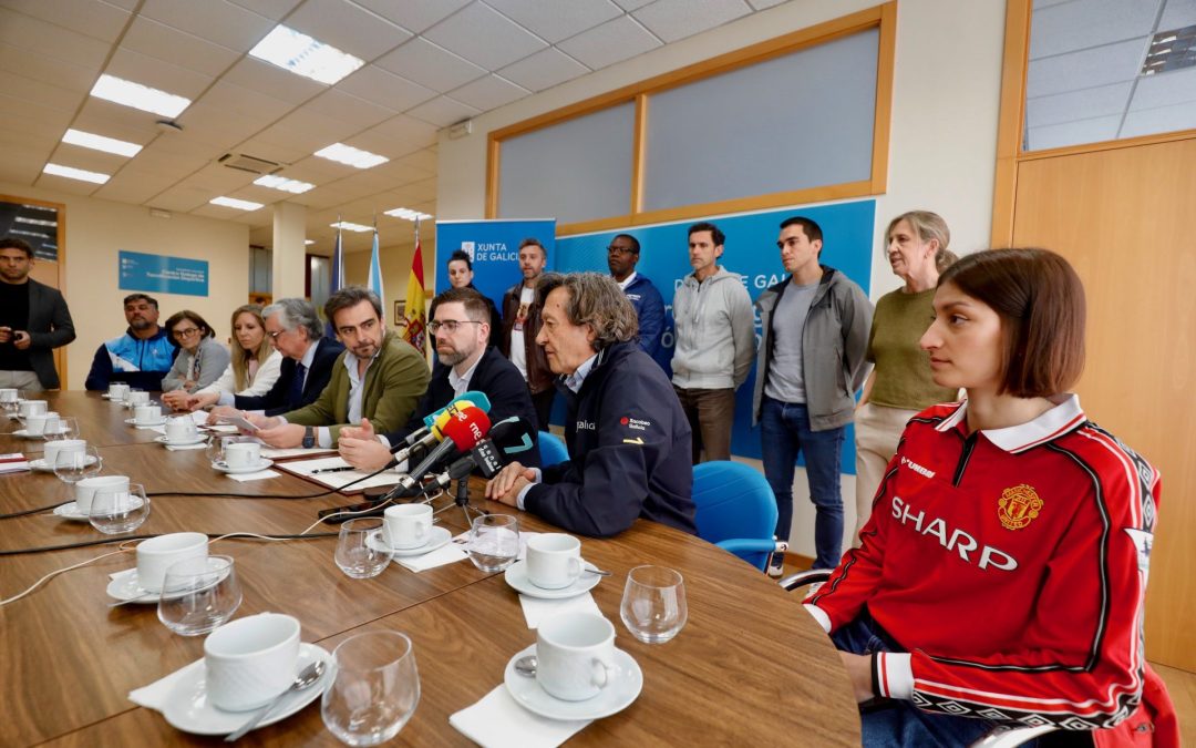 A Xunta colaborará coa Confederación de Empresarios de Galicia para favorecer a inserción laboral dos deportistas de alto nivel