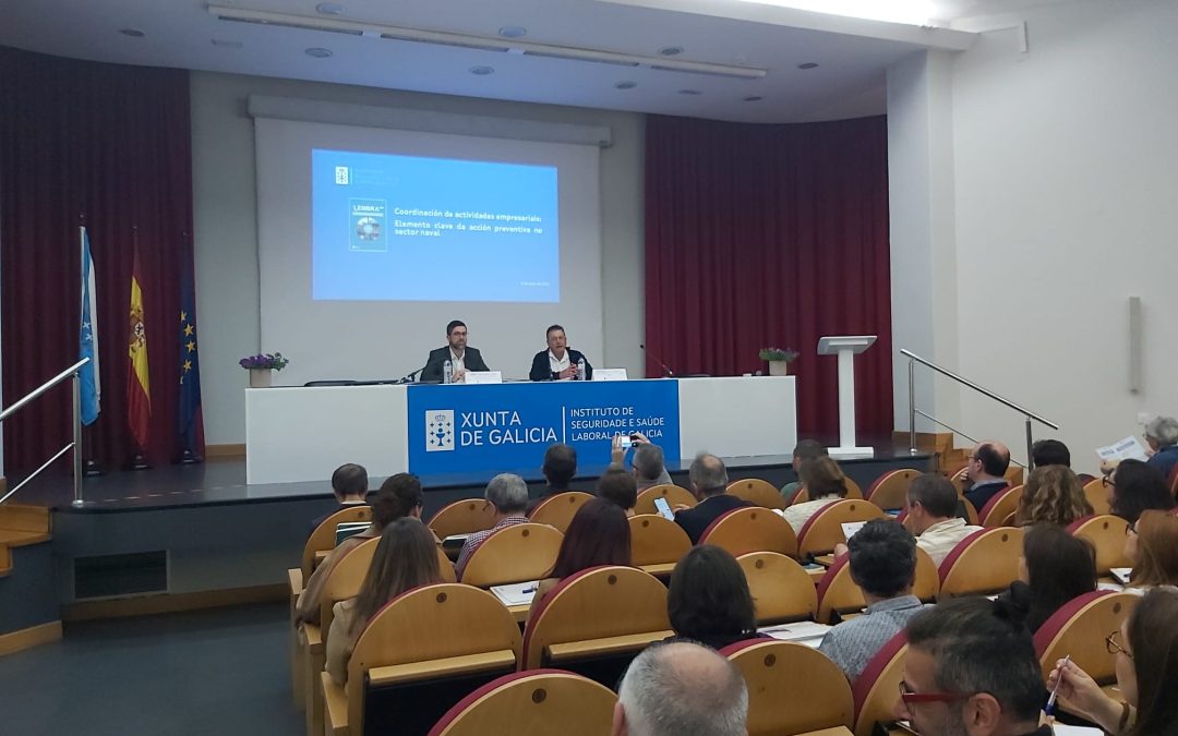 La Xunta refuerza su compromiso con la seguridad y salud laboral en una nueva jornada de coordinación empresarial en la acción preventiva del sector naval