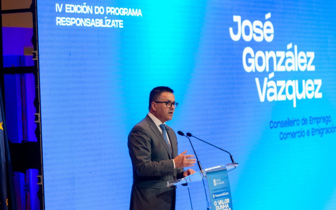 A Xunta entrega o selo Responsabilízate a máis de 200 pemes polo seu avance a prol dun modelo empresarial sostible nos eidos social, ambiental e económico