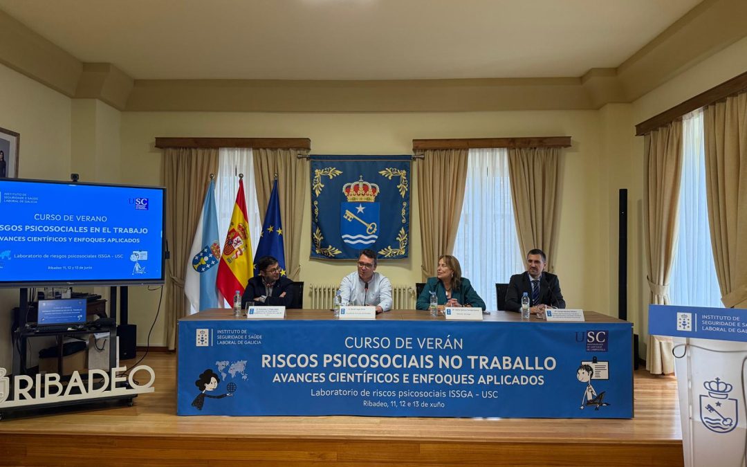 La Xunta inicia en Ribadeo un curso pionero sobre riesgos psicosociales en el ámbito laboral enmarcado en su compromiso con la seguridad y salud en el trabajo