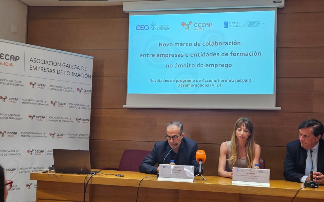 A Xunta analiza co sector empresarial ourensán aspectos para adaptar os cursos formativos para persoas desempregadas ás necesidades laborais