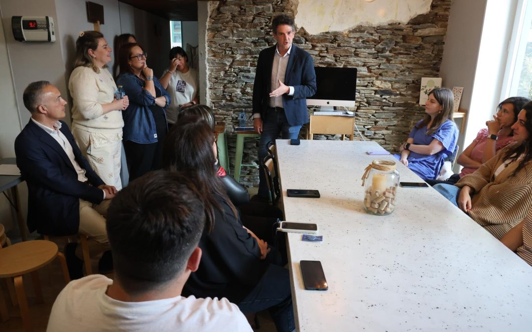 Arias destaca en la jornada Lucus Emprende las ayudas y los recursos que ofrece la Xunta para el emprendimiento