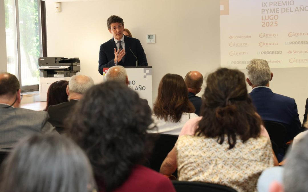 Arias subliña na entrega do Premio Peme do Ano en Lugo o apoio da Xunta ao tecido empresarial da provincia