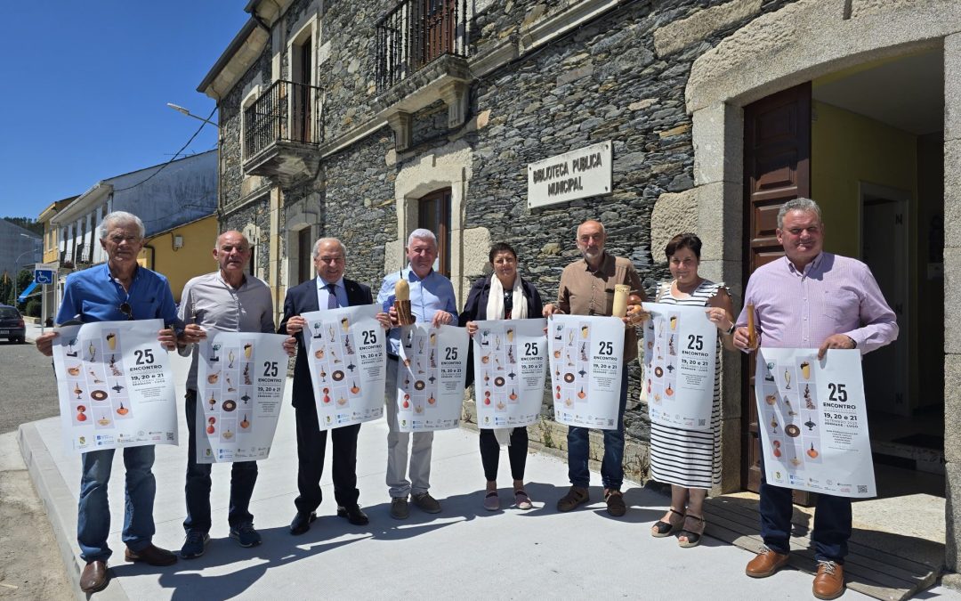 La Xunta impulsa la divulgación de la tornería de madera en el 25º aniversario del Encuentro Internacional de Torneros de Xermade