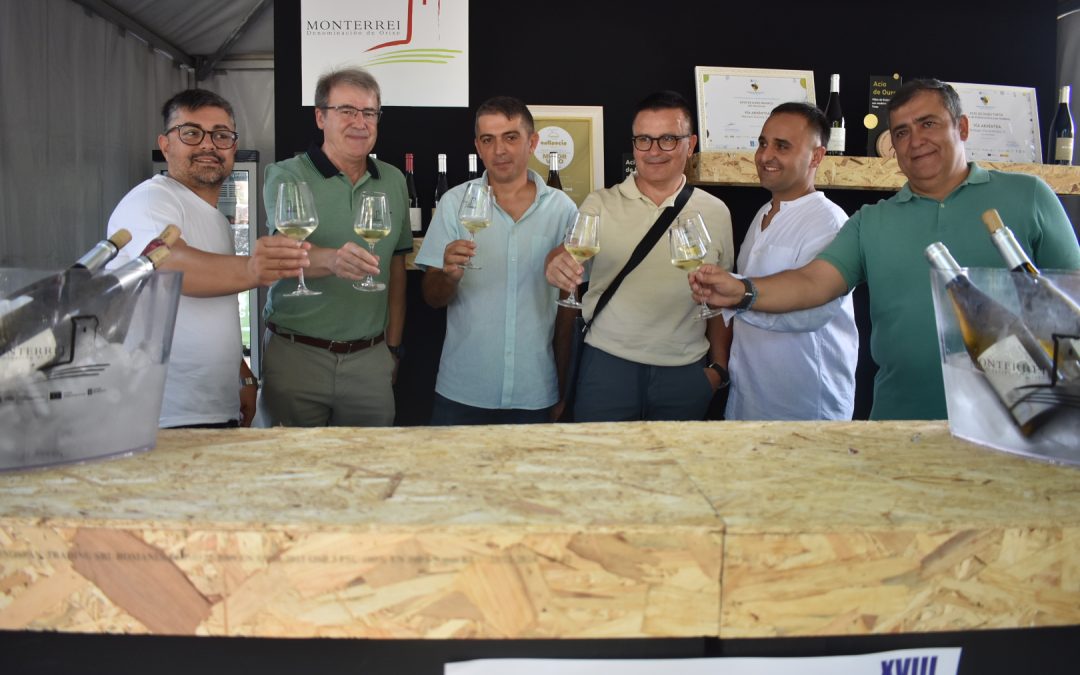 A Xunta apoia na Feira do Viño de Monterrei ao sector vitivinícola como xerador de emprego e riqueza na provincia de Ourense