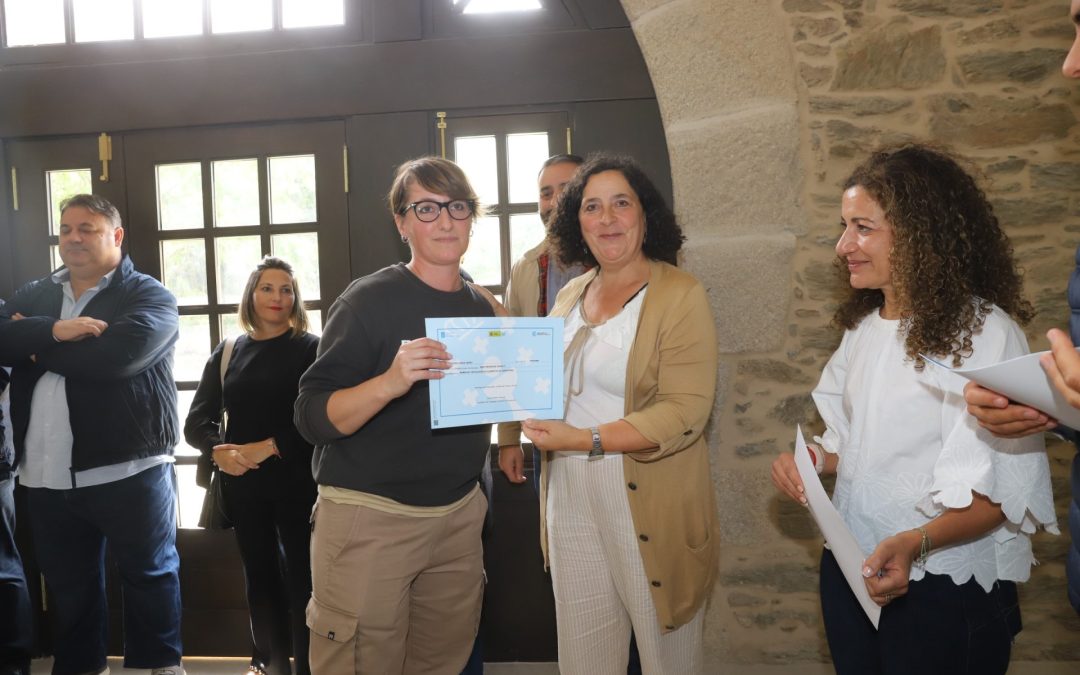 Belén do Campo clausura los talleres de empleo de Ordes y de la Mancomunidad de Ordes en los que se formaron 40 desempleados en áreas con alta demanda de empleo