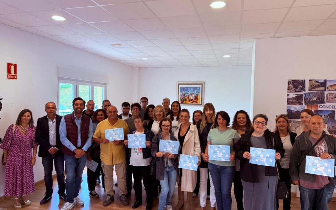 La Xunta pone en valor en Trazo el taller de empleo dual `Terras de Lengüelle´ para avanzar en la empleabilidad del sector forestal y de jardinería