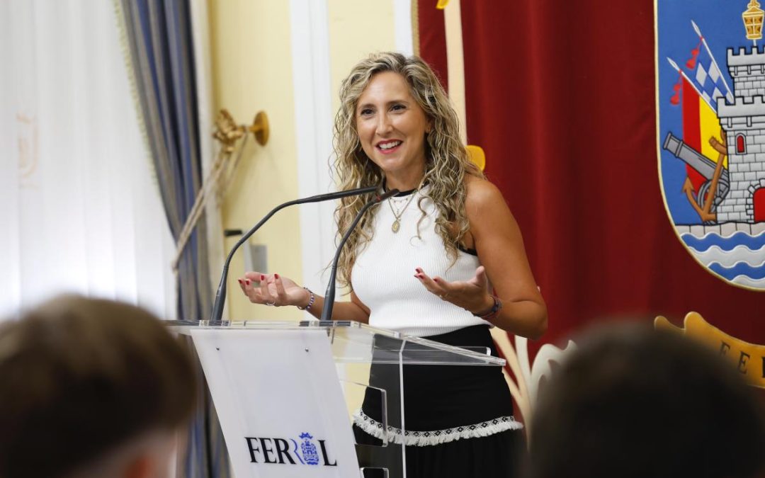 La delegada de la Xunta en Ferrol participa en la clausura del taller de empleo ‘Lavadoiros Ferrol 1’ que formó a alumnos en la especialidad de albañilería