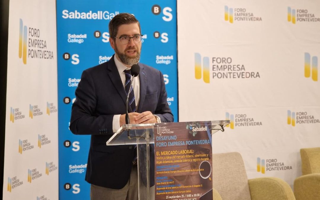 A Xunta defende o diálogo social como marco clave para afrontar retos do mercado laboral como o absentismo inxustificado