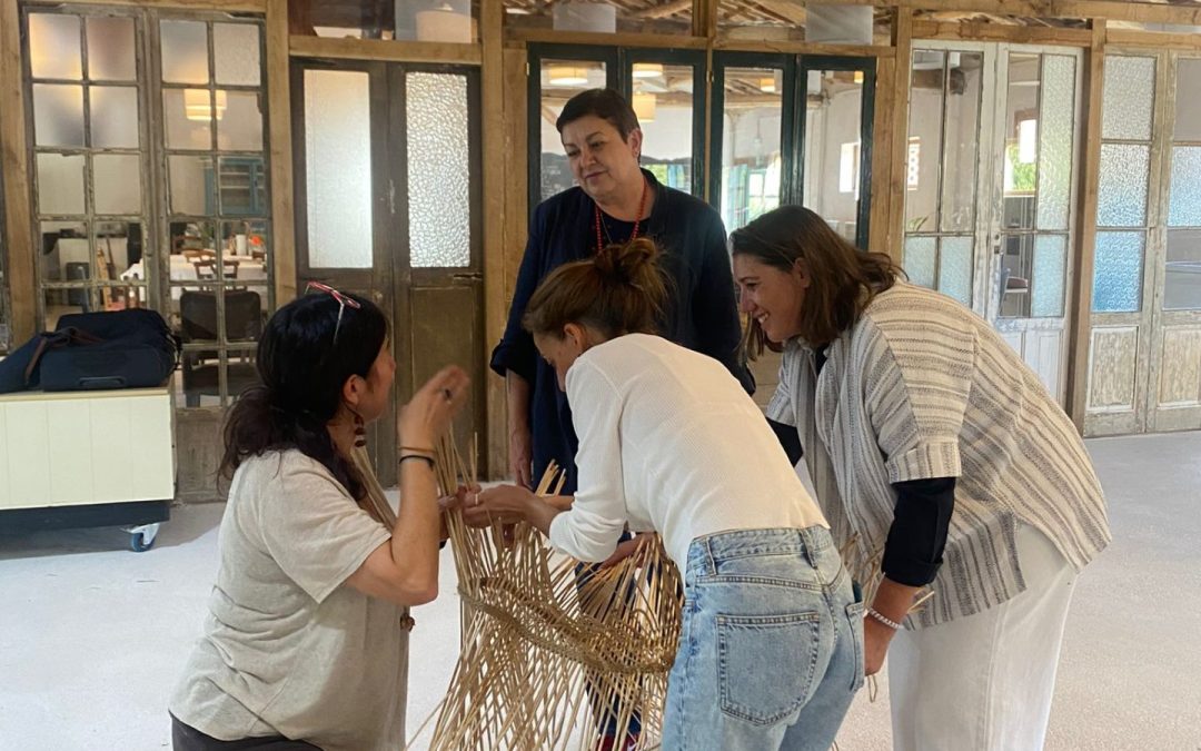 A Xunta pecha en Chantada un taller formativo dedicado aos oficios artesanais do vimbio e do liño