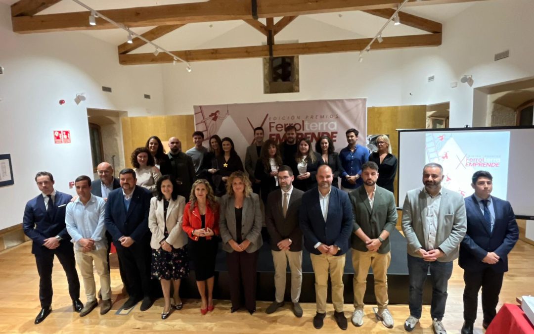 A Xunta destaca na 10ª edición dos ‘Premios Emprende’ de AJE Ferrolterra o liderado do polo ferrolán no conxunto da provincia da Coruña