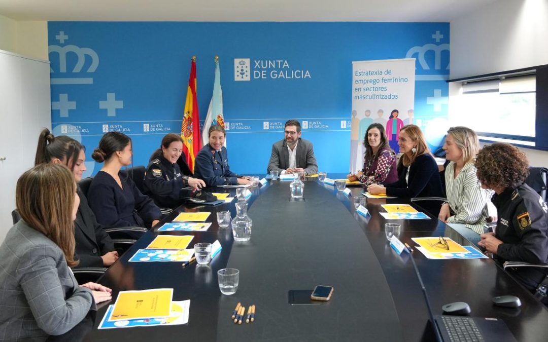 A Xunta levará ao diálogo social a Estratexia galega de emprego feminino en sectores masculinizados