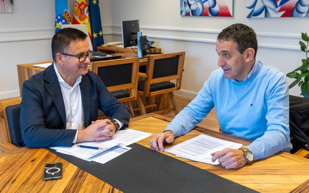 A Xunta reforza a colaboración co concello de crecente co gallo de aumentar a empregabilidade e de potenciar o sector comercial do municipio