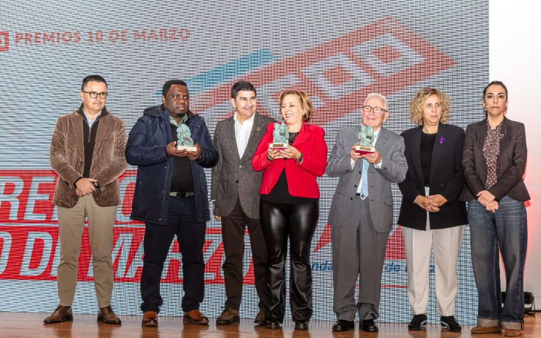 La Xunta reivindica en los premios 10 de Marzo el diálogo social como motor de progreso y fortalecimiento de los derechos de las personas trabajadoras