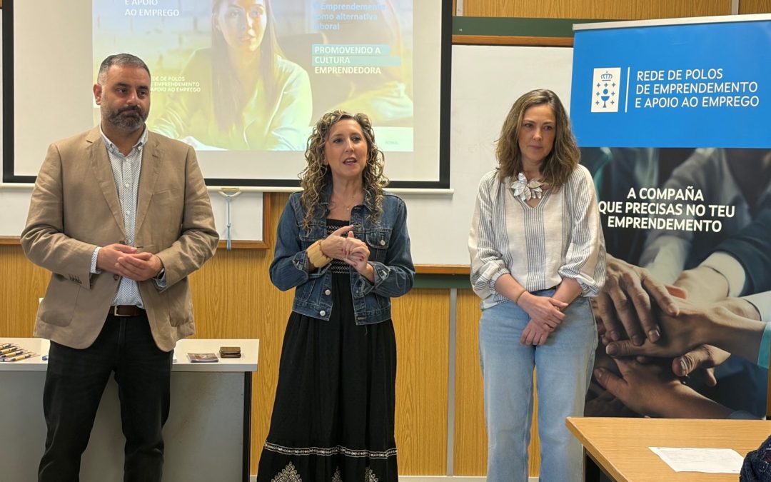 Martina Aneiros destaca las oportunidades que conlleva emprender en la apertura del taller ‘Emprendimiento como alternativa laboral’