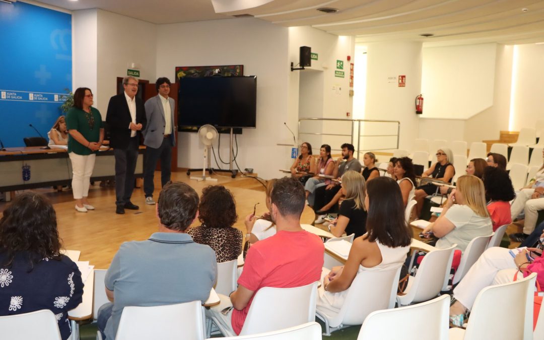 O delegado da Xunta participa na reunión técnica de coordinación e seguimento dos Obradoiros Duais de Emprego da provincia de Ourense