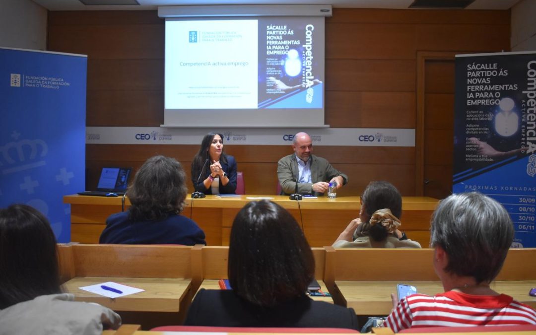 A Xunta inaugura en Ourense unha serie de xornadas orientadas a mellorar a empregabilidade a través de ferramentas prácticas de intelixencia artificial
